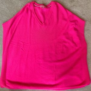 Lily Pulitzer Hot Pink Sweater Vest